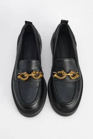 کفش راحتی زنانه سگک دار Tevas Black - 50