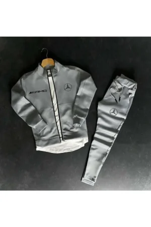 Blackjackwear Gray Mercedes Scuba Suit - 58