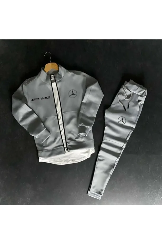 Blackjackwear Gray Mercedes Scuba Suit - 58