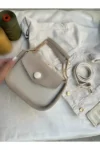 کیف باگت زنجیره ای کرم راسو زنانه - 201