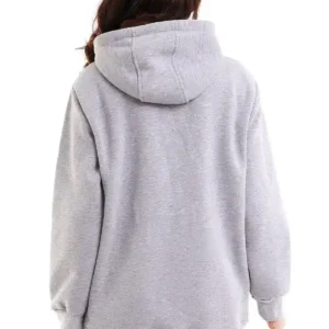 ژاکت کش باف پشمی کلاه دار - 940