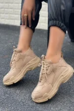 کفش ورزشی جیر برهنه زنانه Y5623 - 1046