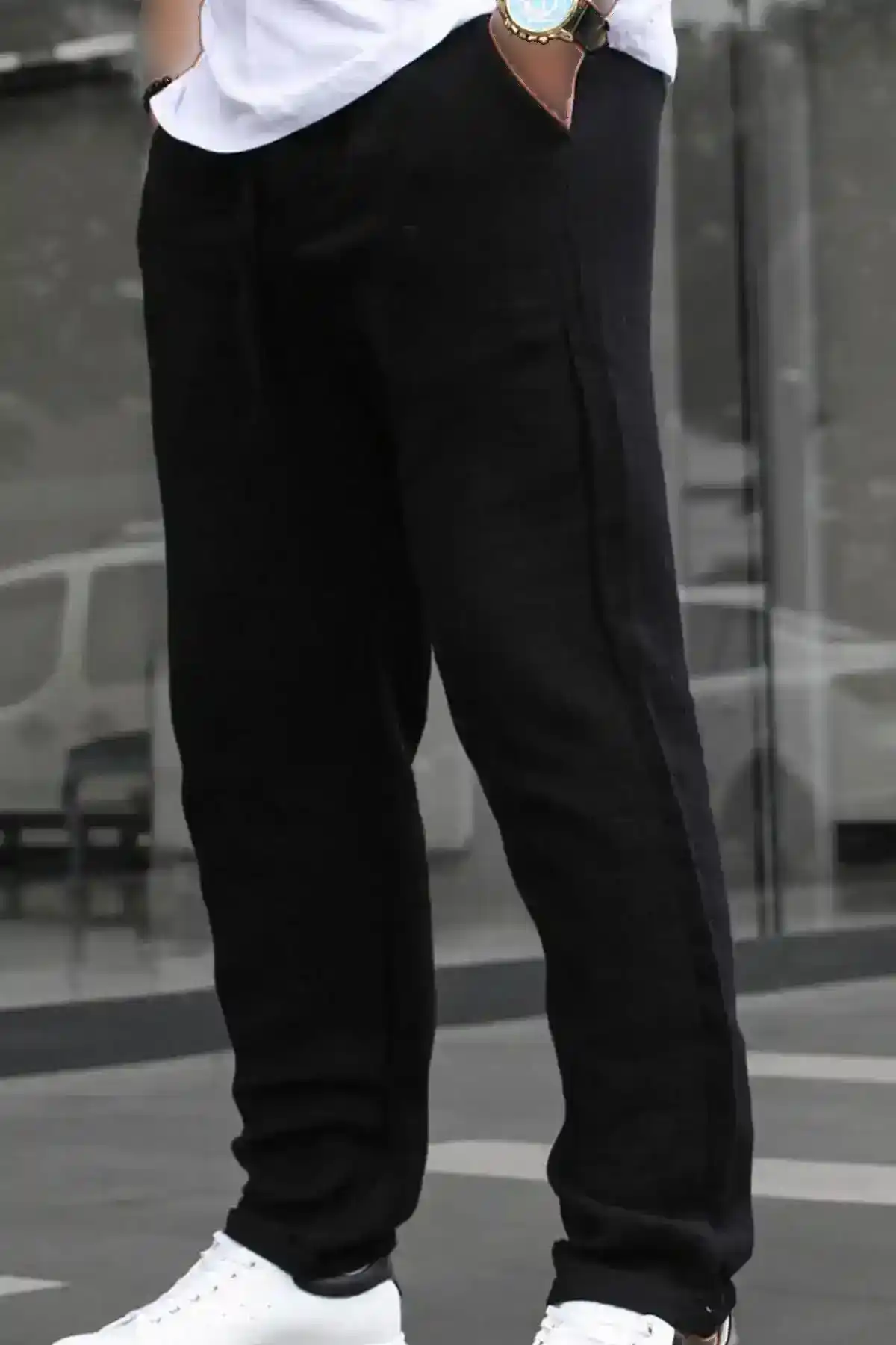 کت و شلوار ورزشی راحت مردانه مشکی 004 - 1174 کت و شلوار ورزشی راحت مردانه مشکی 004 - 1174