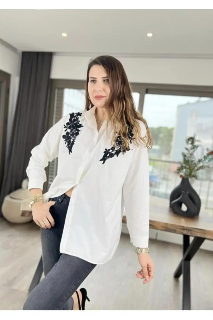 پیراهن زنانه بافت دار غیر آهنی اورسایز BB-dk90X01 - 1395
