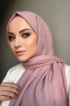 شال رنگ بلوک شال2039-d2 - 1454