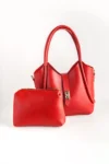 کیف شانه باگت کاور قرمز زنانه - 1536