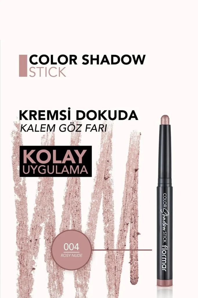سایه چشم مداد شیمر ضد آب - Color Shadow S.-004 Rosy Nude-8682536039444 - 1552