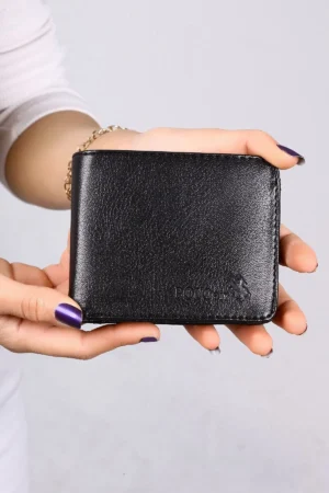 کیف پول کلاسیک مردانه مشکی - 2221