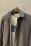 پیراهن پشمی ضخیم یونیسکس خاکستری - 1843