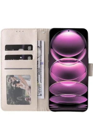 Xiaomi Redmi Note 12 Pro 5G Case Wallet Card ویزیت کاور کیف مگنت گیره پایه چرم - 2216