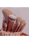 Fix 13 Piece Brush Set Brown - 1884