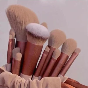 Fix 13 Piece Brush Set Brown - 1884