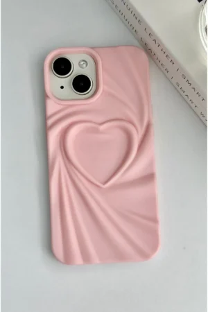 قاب سیلیکونی ضد ضربه با الگوی نقش برجسته ساتن مات سه بعدی سازگار با Apple iPhone 13 - 14 - 15 - 2032