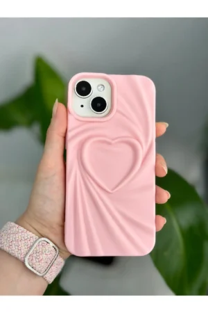 قاب سیلیکونی ضد ضربه با الگوی نقش برجسته ساتن مات سه بعدی سازگار با Apple iPhone 13 - 14 - 15 - 2032