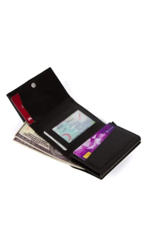 کیف پول و جا کارتی مردانه ضد سرقت ضد سرقت Rfid محافظ وگان - 2218