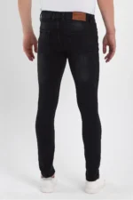 شلوار جین تنگ مردانه سنگی - 2351