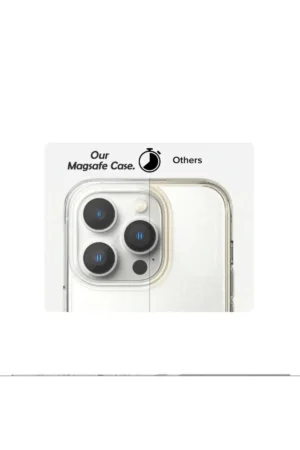 کیس سازگار با آیفون 13 شارژ بی سیم Magsafe Wireless Corner Protected Shock Absorbing - 2031