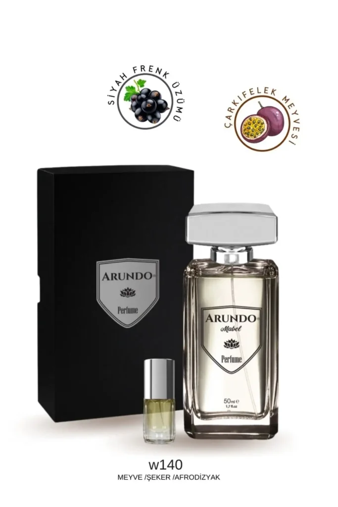 W140- Unisex, 55 ml Edp 4 Ml Pure Essence, Permanent Gift Perfume with Aphrodisiac Effect - 2226