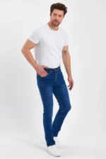جین ناخن سنگی مردانه کلاسیک - 2350