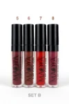 4 Liquid Brushed Lipstick Series (a-b) / 4 Liquid Brushed Lipstick Series (a-b) - 1874