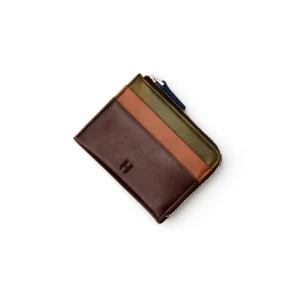 Seward مردانه قهوه ای (به علاوه رنگ) چرمی طرح جیب زیپ دار قفل کارت Rfid Protected - 1829