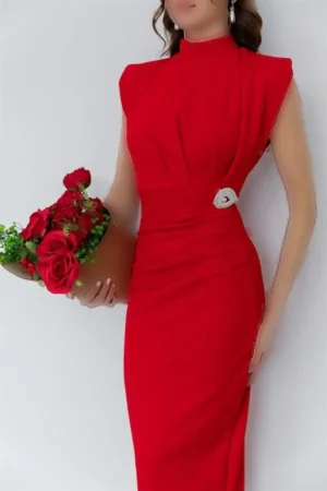 لباس روکش دار با طرح سنگ زنانه - 2795