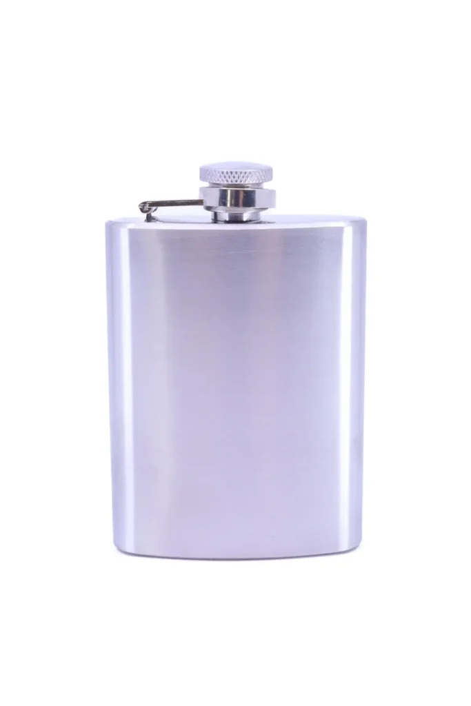 کروم مات Hip Flask-Hip Flask 4 OZ - 2746