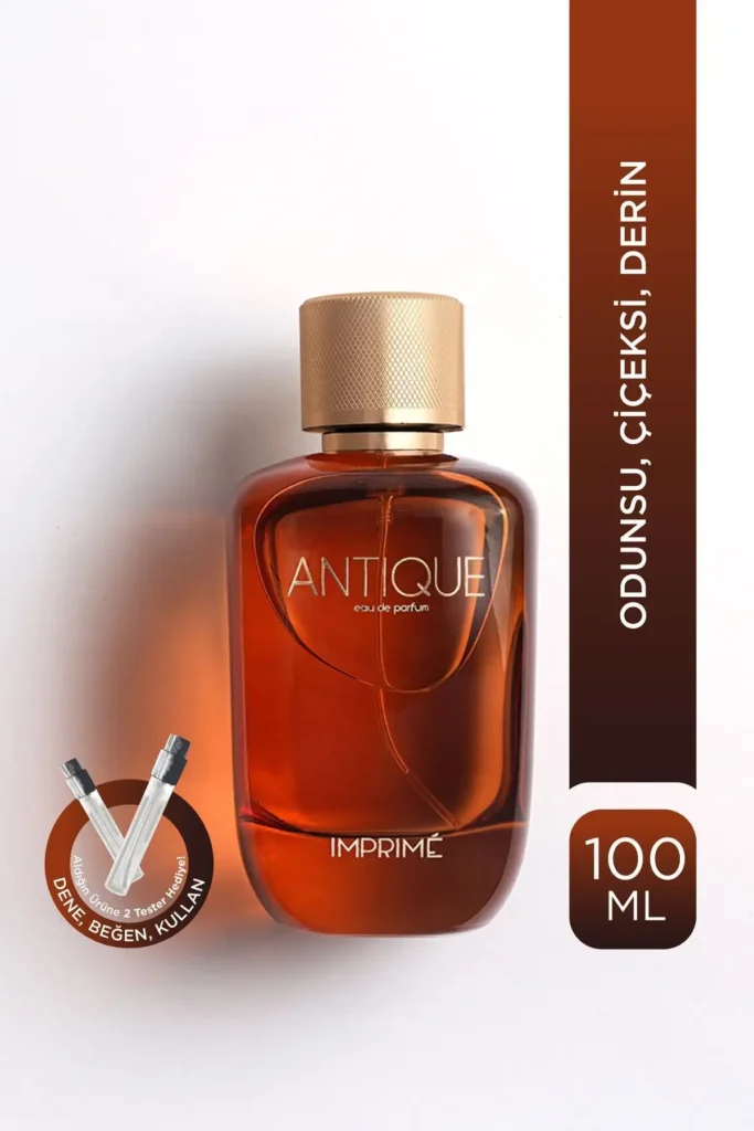 عطر مردانه آنتیک Edp 100ml | چوبی و گلدار | زنبق، وتیور، وانیل، چوب سدر - 2751