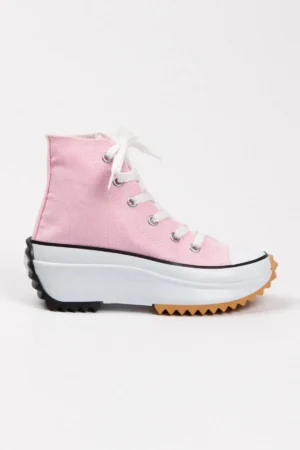 Pink- Art's The Runstar Unisex Canvas کفش ورزشی Run Run Star - 2768