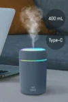 دستگاه بخار 400 میلی لیتری آلتراسونیک و پخش کننده عطر H2o Grey - 2513