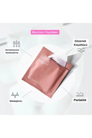 ماسک صورت 4 عددی بیوکلاژن واقعی ماسک مرطوب کننده - 2628