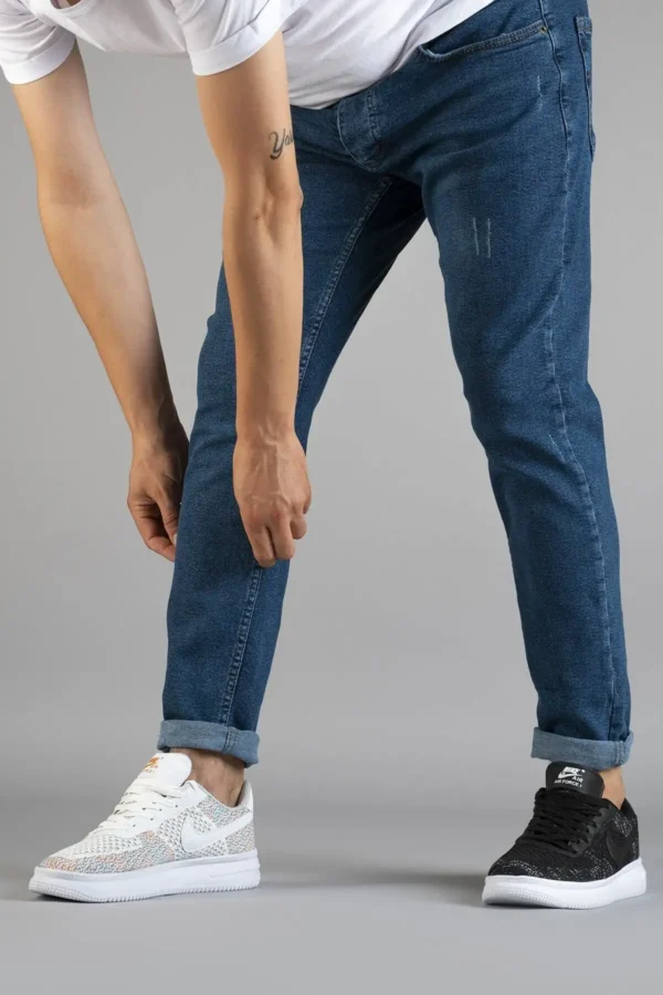 شلوار جین ناخن Lycra Slim Fit Lycra - 3265