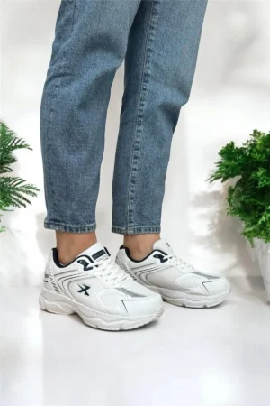 کفش ورزشی دفع آب Unisex White - Navy - 3380