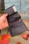 کیف پول اصلی چرم مرد (12cm x 9cm) - 3418