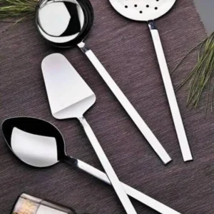مجموعه سرویس ۴ عددی شامل قاشق، کفگیر و اسپاتولا - 3826