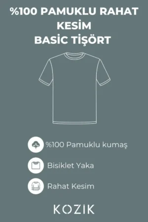 یقه دوچرخه Mult -Standard Mel -Men's Men's Mel -Standard Cut 100 ٪ پنبه 5 T -shirt بسته -3080