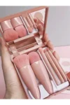 Mirror قابل حمل 5 -Makeup برس تنظیم سایه چشم ، پایه ، مخلوط کردن سرخ ، برس آرایش - 3024