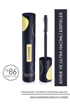 مژه Curler Mascara -01 ارائه حجم شدید -01. سیاه - 3402