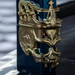 فندک گازی طرح جمجمه با طراحی سه‌بعدی برجسته - 3541