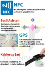 ساعت هوشمند واچ 7 Dt Max Plus 2024 نسخه جدید با NFC، سیری، GPS و بلوتوث برای تماس - 3964