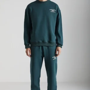 Notingham Men 2 Piece مجموعه ای از لباس پنبه ای ارگانیک آرام و سبز تیره با Shardon - 2875