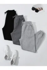3 -قطعه Unisex Size Service Six - Jogger TrackSuit شش - 3179