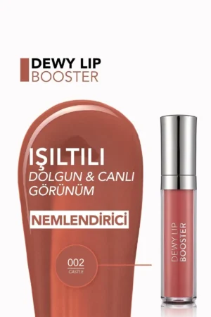 Plump Lip Shine (ده) - تقویت کننده لب Dewy - 002 قلعه - 8690604619047 - 3026
