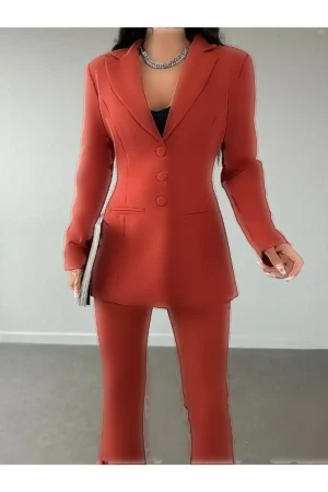 کاشی دکمه جیب جیب کاشی Blazer Belzer کمربند اسپانیایی PAça دکمه ای شلوار انعطاف پذیر - 3307