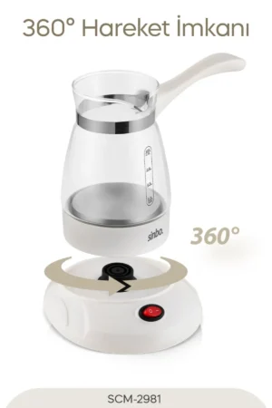 SCM-2981 قهوه‌جوش برقی شیشه‌ای - 3982