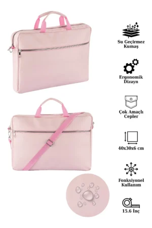 NS MacBook Air/Pro 13-15.6 -Inch Coupto Counch Couptive Laptop Bag - طراحی مقاوم در برابر آب - 2880