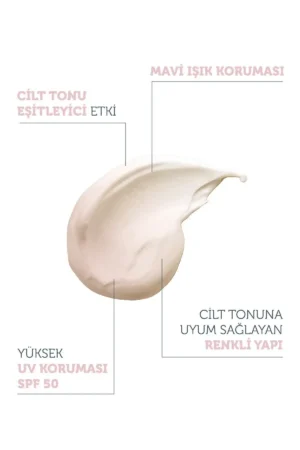 کرم ضد لک و تیرگی پوست با محافظت رنگی SPF 50، 50 میلی‌لیتر - 4485