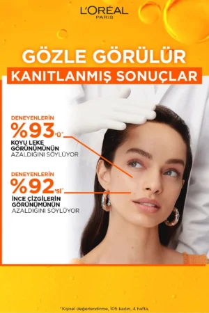 کرم ضد آفتاب روزانه با محافظت بالا UV SPF 50 لورآل پاریس ریویتالیفت کلینیکال - 50 میلی لیتر - 4458