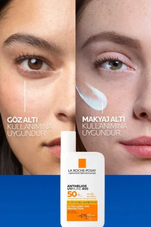 آنتلیوس اوومن ۴۰۰ مایع نامرئی ضد آفتاب SPF50+ - ۵۰ میلی لیتر - مناسب برای تمام انواع پوست - 4453