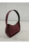 کیف دستی زنانه با طرح ساده به رنگ bordo - 4582